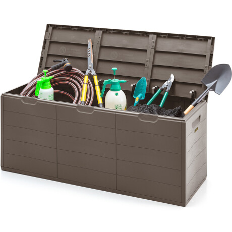 Baúl Rimax en PP de 300 lt 52,3 × 43 × 126,1 cm Mocca