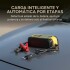 Cargador Bateria Inteligente Auto Moto Lancha Premium 14.6V® Color Amarillo