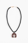 Collar cordón charrúa negro