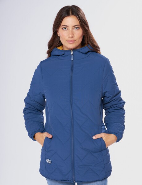 CAMPERA REVERSIBLE Azul