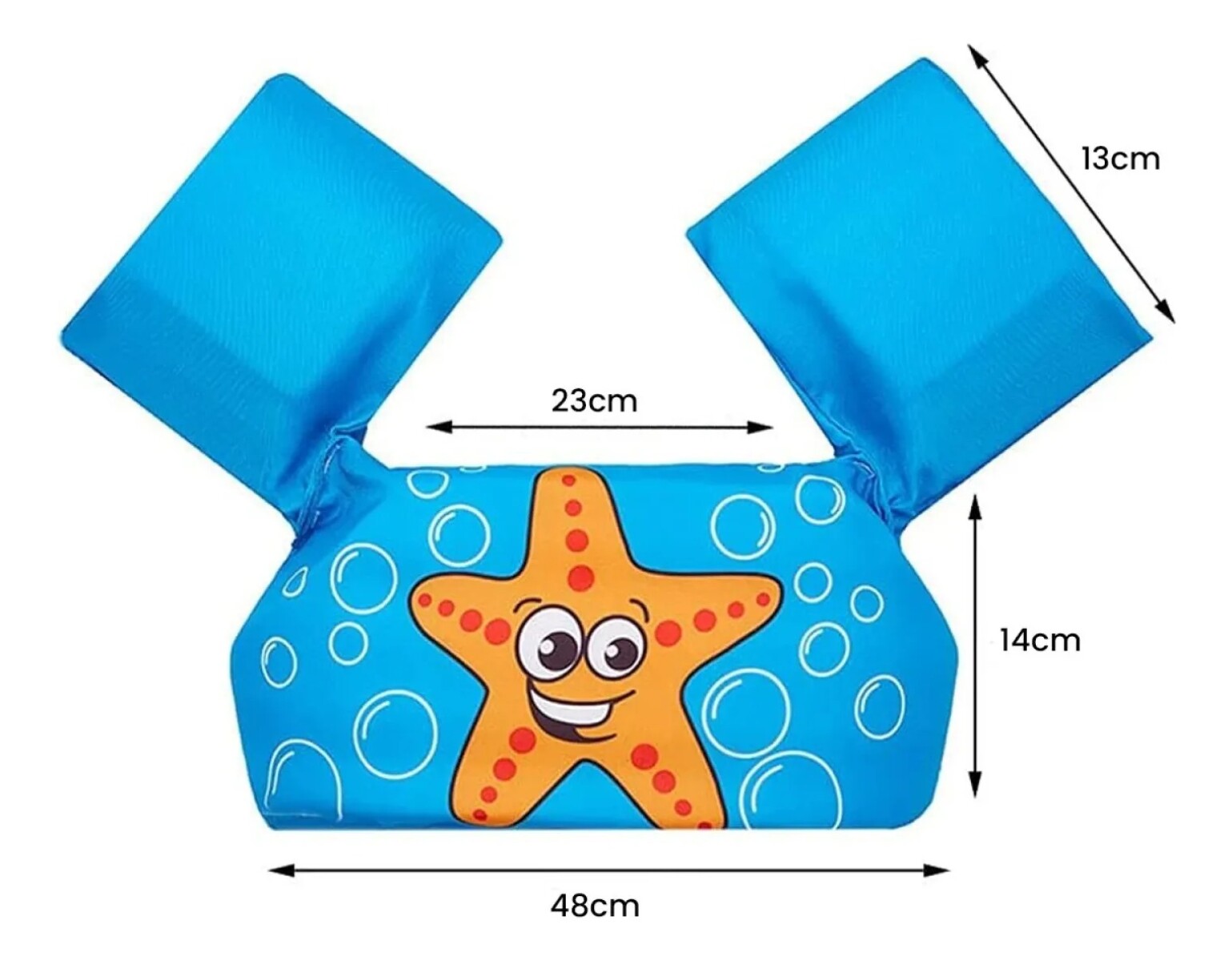 Chaleco Salvavida Flotador Para Niños Y Niñas - Estrella de Mar 