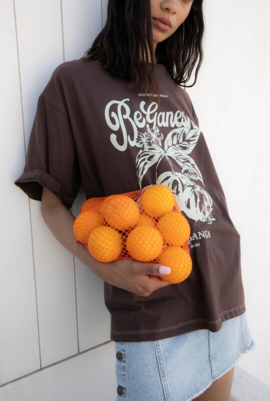 T-shirt Pitanga Marron