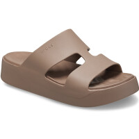 Sandalias Crocs Platform H-Strap Marrón