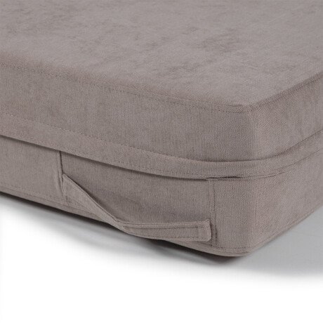 Sofá Cama Nizza - Tela Microfibra 9249 (Tostado)