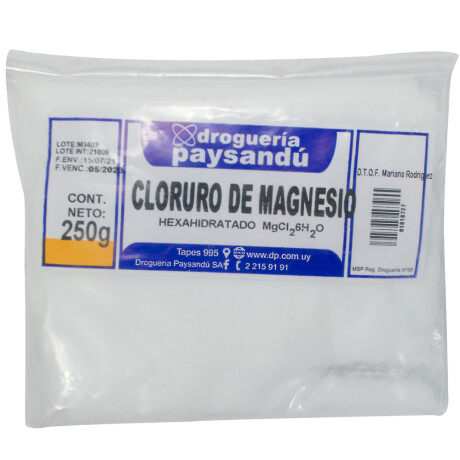 Cloruro de Magnesio Puro 250 g