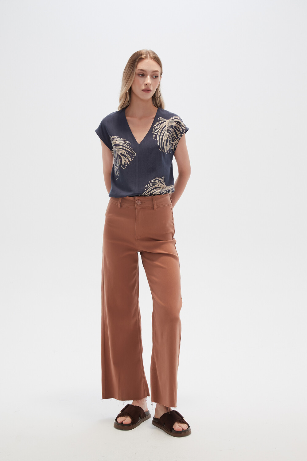 Pantalon Tesa Tostado