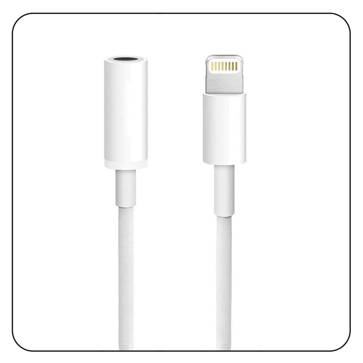 Adaptador Lightning a Auxiliar 3.5MM 