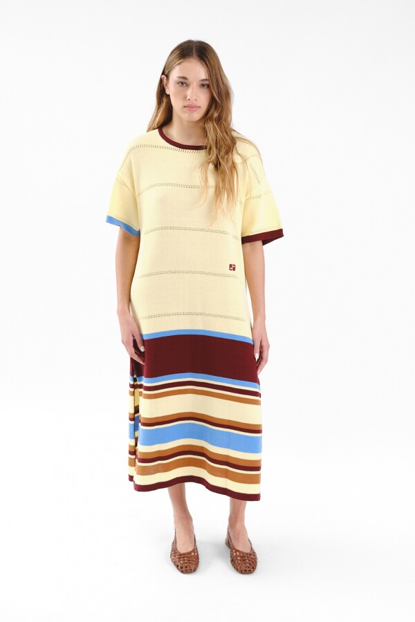 Vestido Autóctono PRE ORDER Amarillo