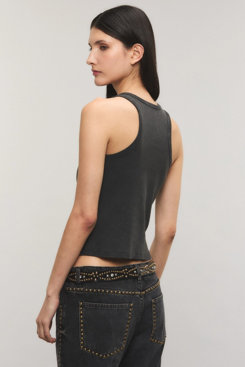 MUSCULOSA HOT MESS KSK Gris