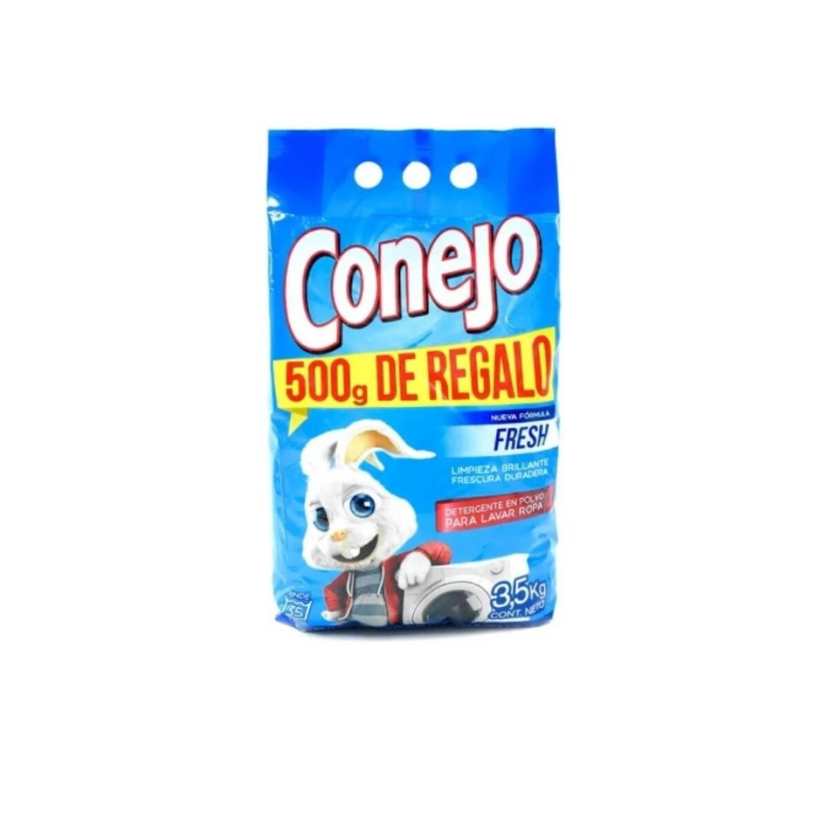 JABON EN POLVO FRESH CONEJO, 3.5KG 