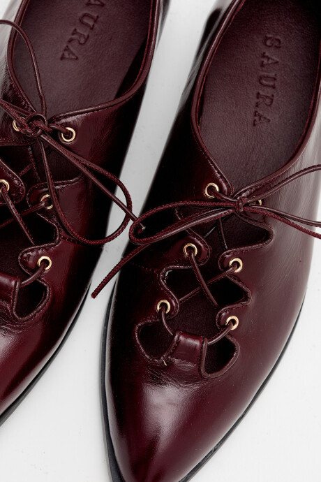 Zapato Ivy Bordo