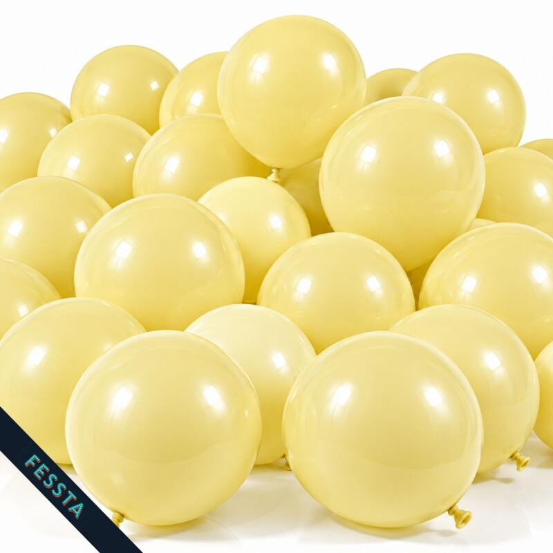 Globo Pastel x 50 Und / R12 AMARILLO