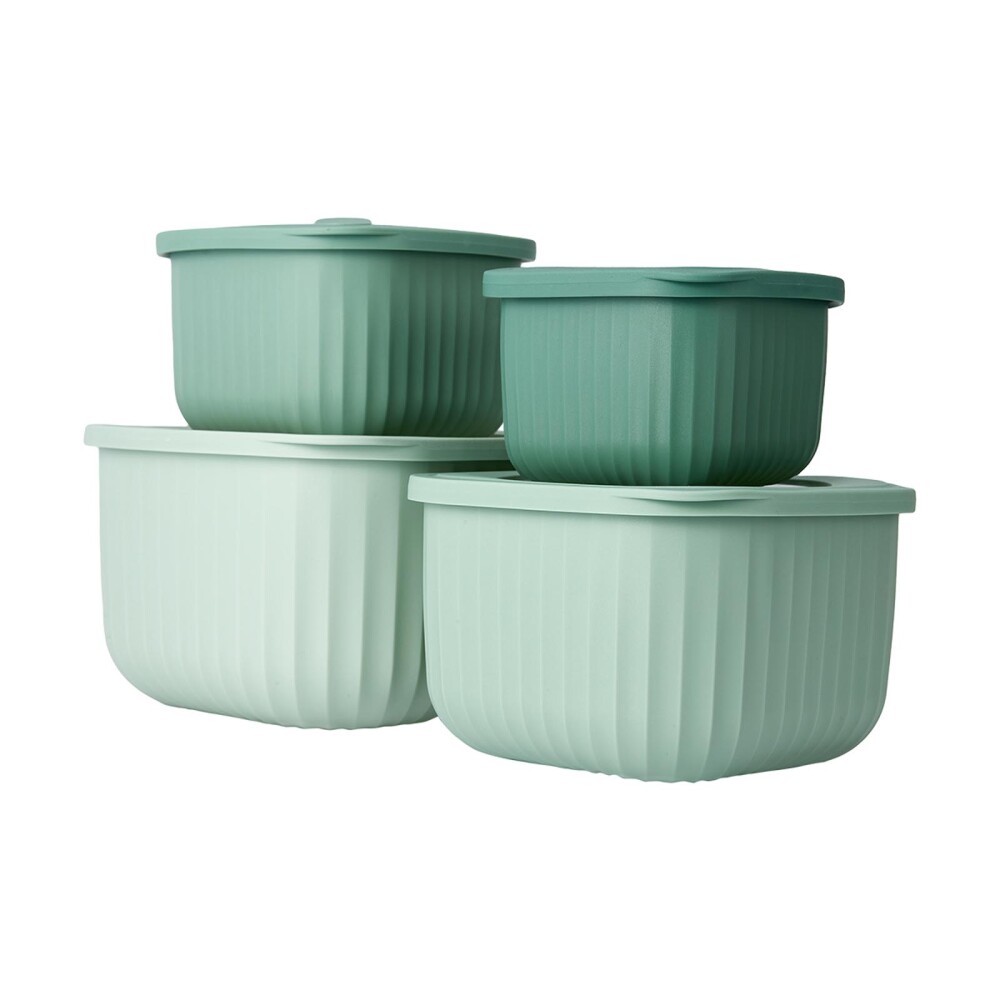 SET 4 TUPPERS 43312108 VERDE POLIPROPILENO 43312108