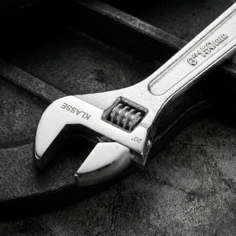 Llave Ajustable 6" Klasse | Acero Cromado Vanadio Llave Ajustable 6" Klasse | Acero Cromado Vanadio