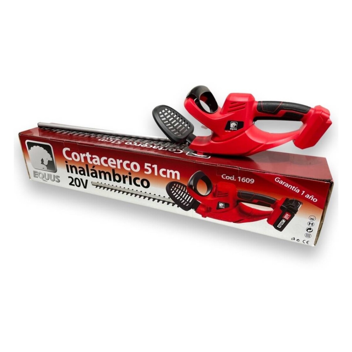 Cortacerco Inalámbrico 20V Equus - ROJO 