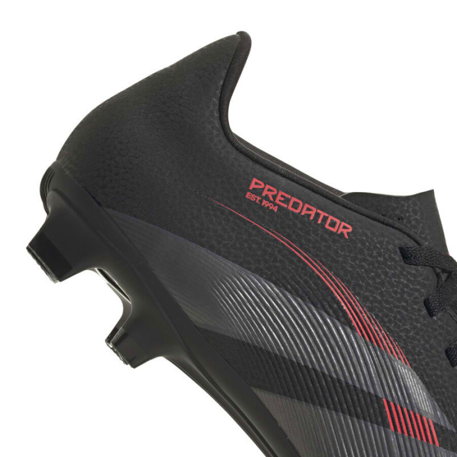 Championes Unisex Adidas Futbol 11 Predator Club Negro - Rojo