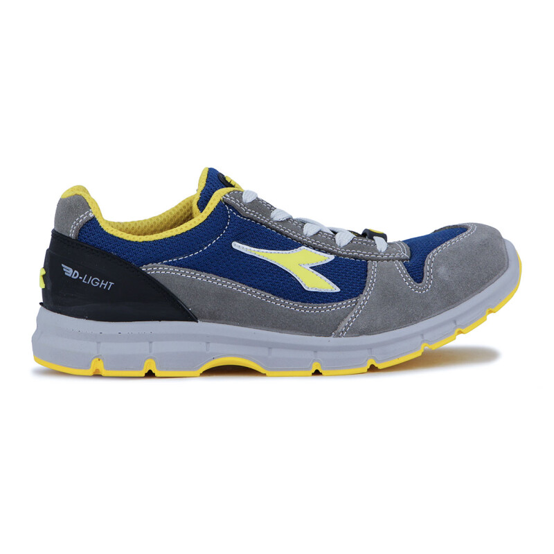 Diadora Ind M - Run Run Text Low S1p Src Esd Gris Oscuro-azul