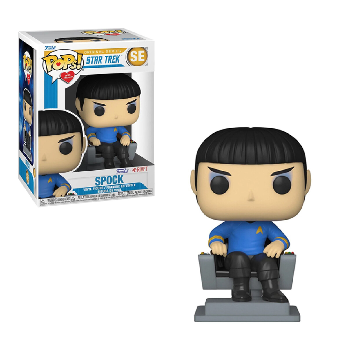 Spock in Chair · Star Trek - SE 