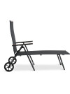 Reposera BREDSTEN A79xL187 negro Reposera BREDSTEN A79xL187 negro