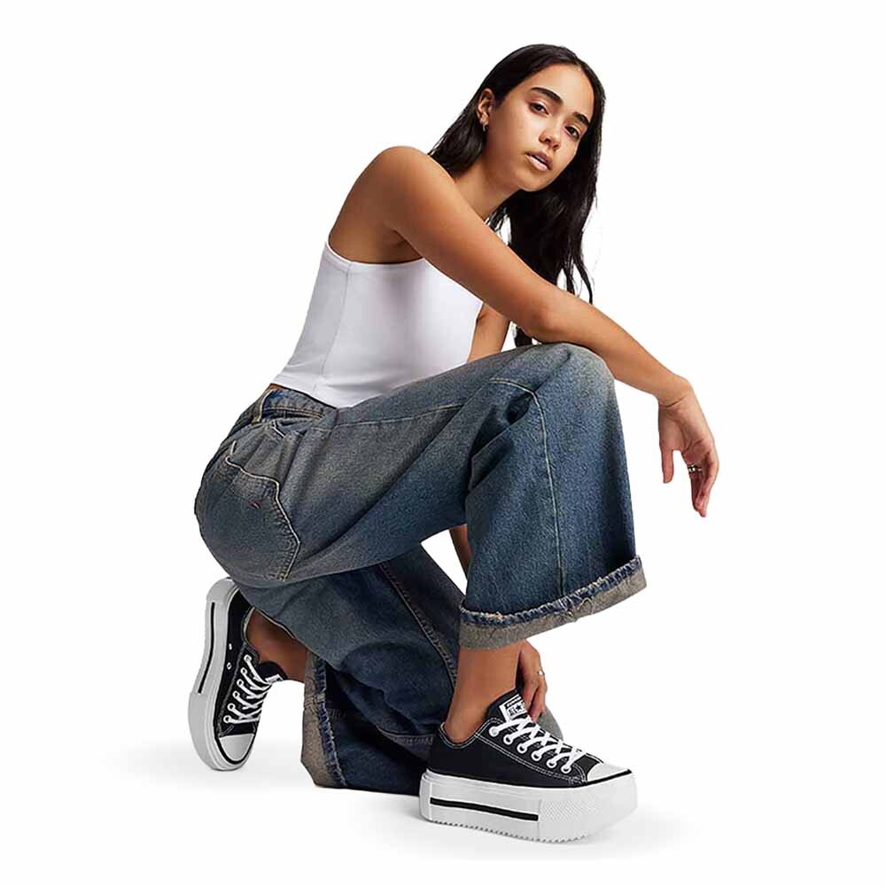 Zapatillas Converse Chuck Taylor AS Double Stack Platform Unisex Black