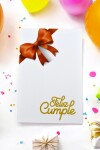 Tarjeta cumpleaños 10x15. DISEÑO 2