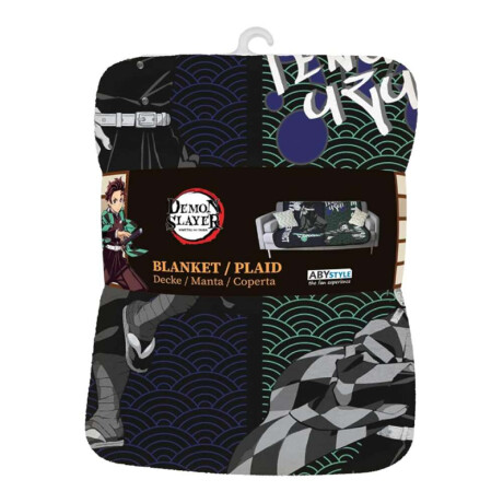 Manta Demon Slayer Blanket Tanjiro & Tengen