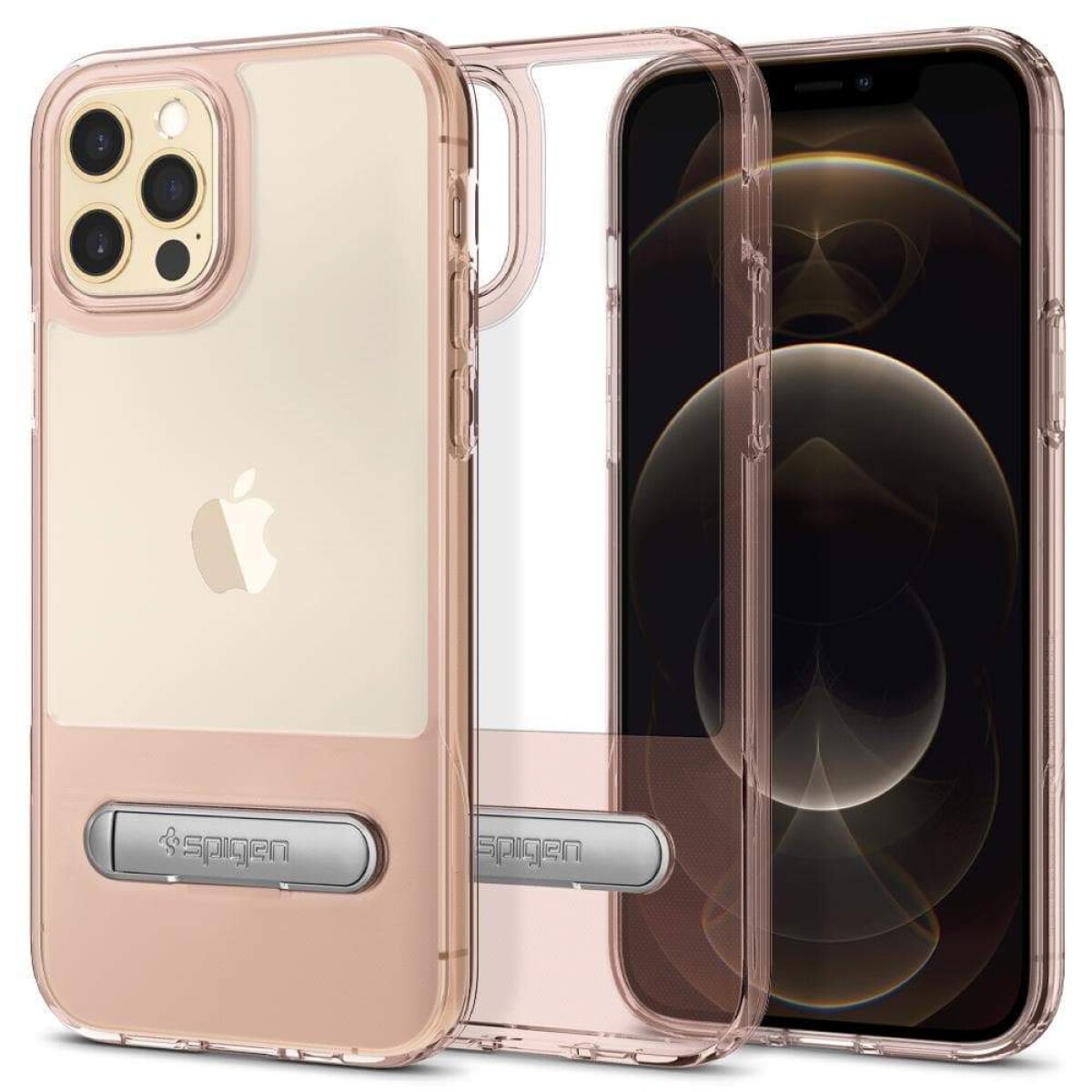 Spigen funda Slim Armor iPhone 12/12 Pro Rose 