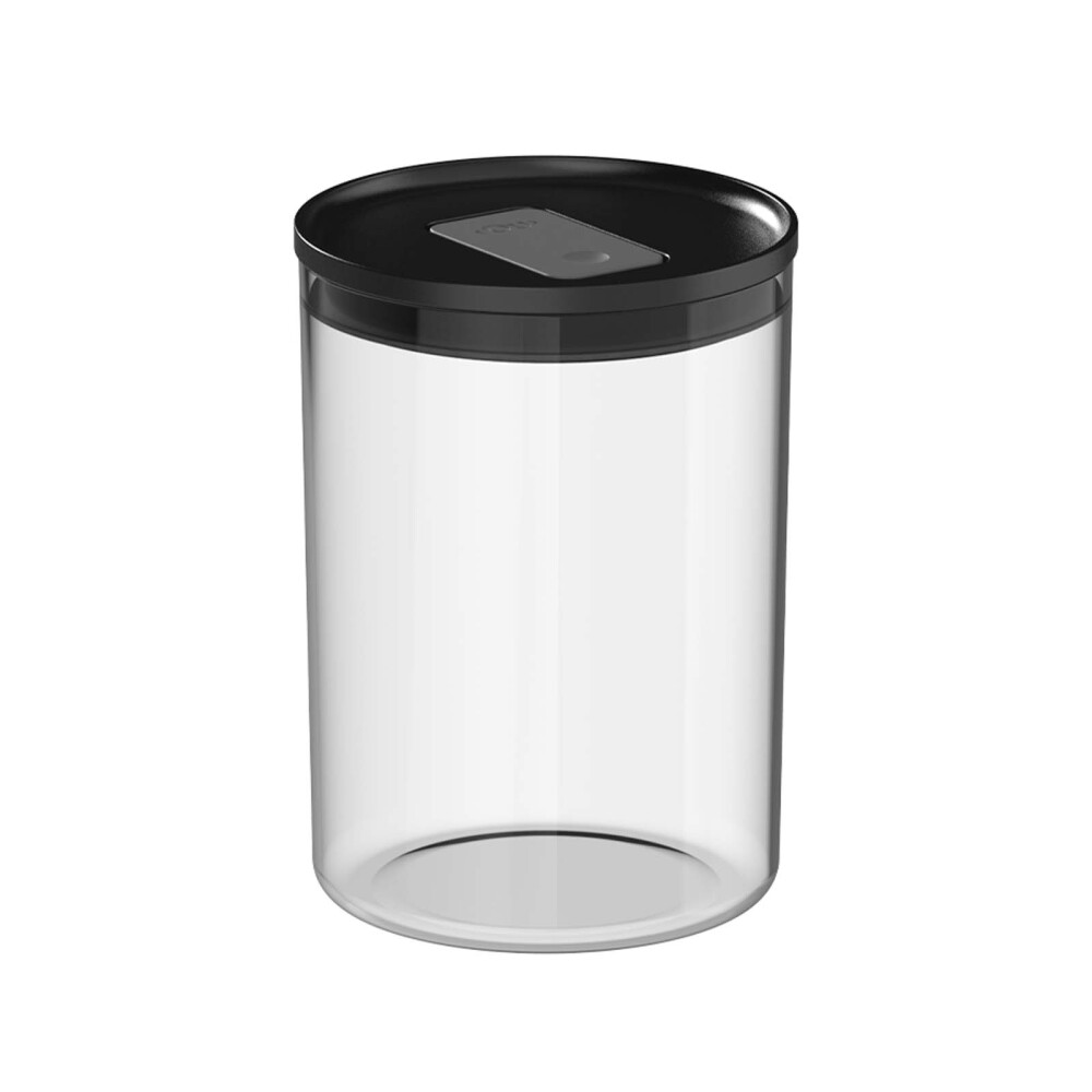 FRASCO REDONDO PLASTICO NEGRO DUO LOCK PHD250