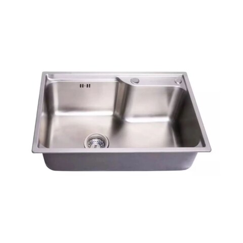 Pileta simple acero inox. 304 con Válvula Pileta Simple Acero Inox. 304 Con Válvula