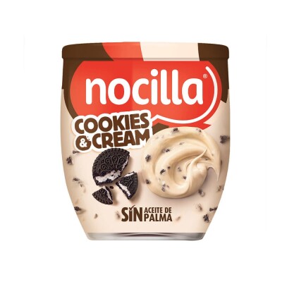 Crema de Avellanas Cookies & Cream 180g Nocilla Nocilla Cookies & Cream 180g