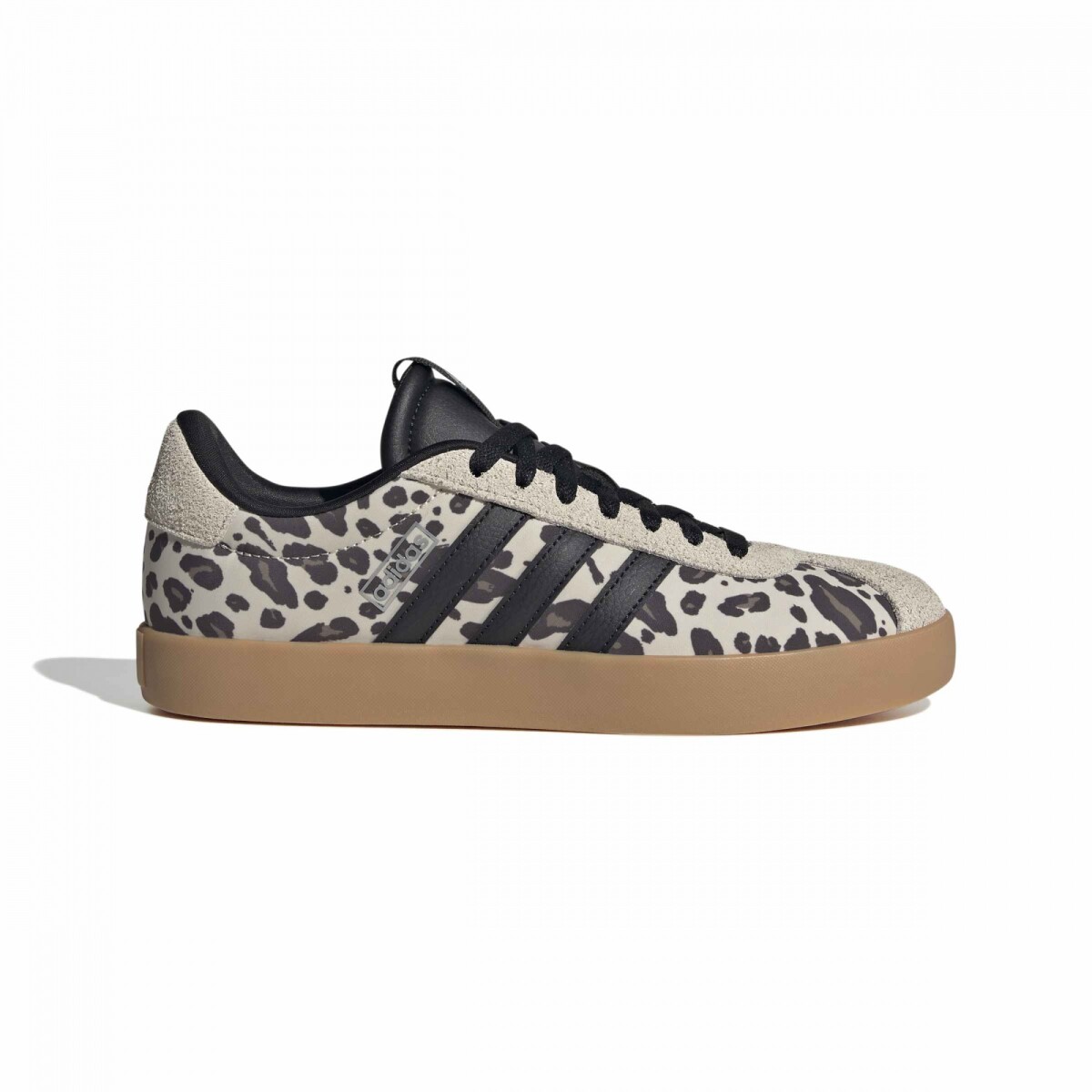 Championes Adidas VL COURT 3.0 mujer KI2689 - Animal Print-negro 
