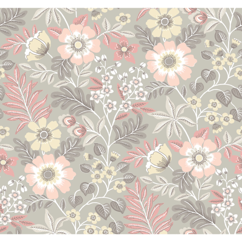 COLECCIÓN REVIVAL - VOYSEY PINK FLORAL - COLECCIÓN REVIVAL - VOYSEY PINK FLORAL -