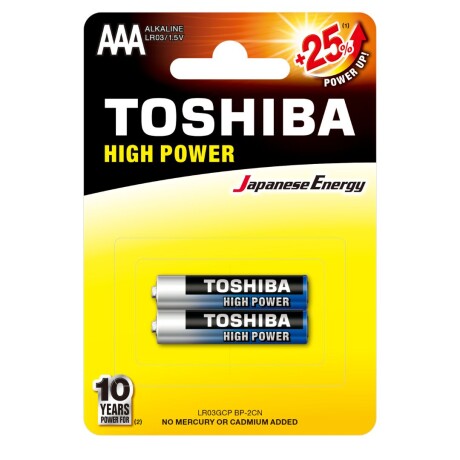 PILAS ALCALINAS AAA X 2 TOSHIBA 001