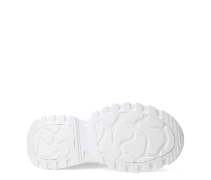 Championes de Mujer Miss Carol LASCARI acordonado con plataforma Blanco