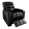POLTRONA RECLINABLE AZERA - NEGRA POLTRONA RECLINABLE AZERA - NEGRA