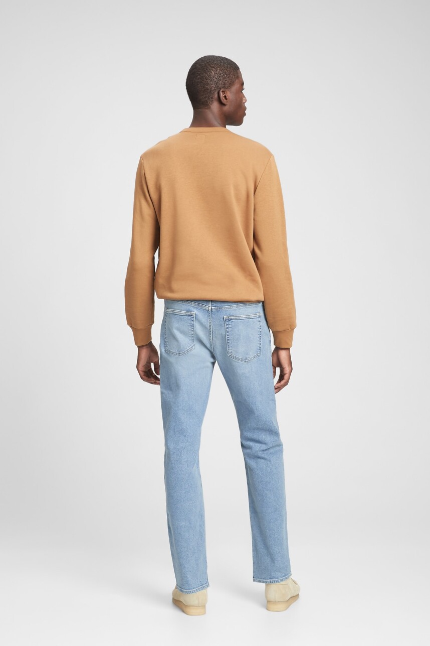 Jean Straight Simi Hombre Light Wash