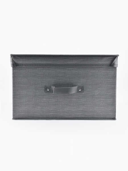 CAJA ORGANIZADORA BEIGE TNT GRIS (V)