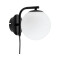DECORATIVO DE PARED SCOPE Luminaria de Pared Scope Negra