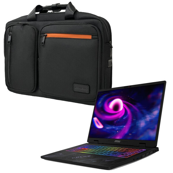 Notebook Msi Pulse Ultra 9 Rtx4070 + Maletín PK NOTEBOOK MSI PULSE + MALETIN COUGAR