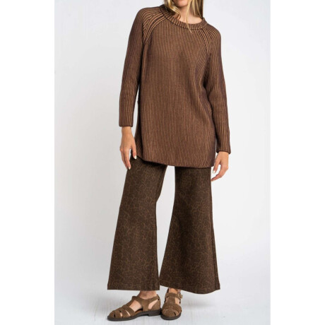 Sweater Texturado Chocolate