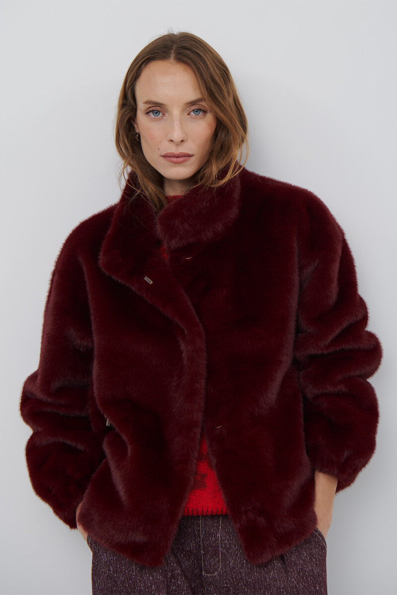 CHAQUETA FOXY BURDEOS