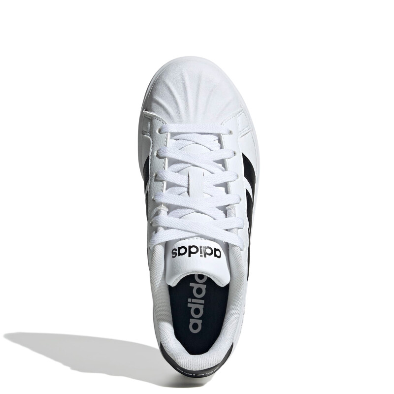 Championes para Jóvenes Adidas Street Talk Blanco - Negro