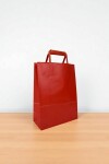 Bolsa lisa acuario 22x10x30 cm ROJO