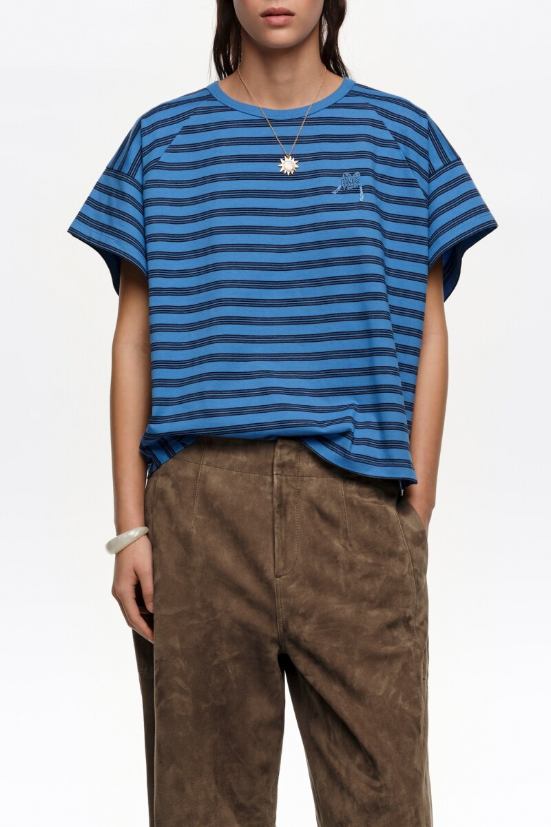 CAMISETA Azul