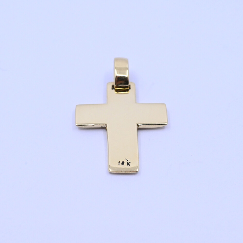 Cruz oro 18k bombé Cruz oro 18k bombé