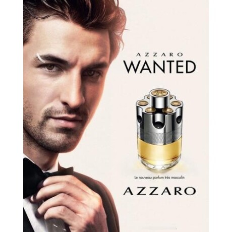 Perfume Azzaro Wanted for Men 100ml Original 100 mL