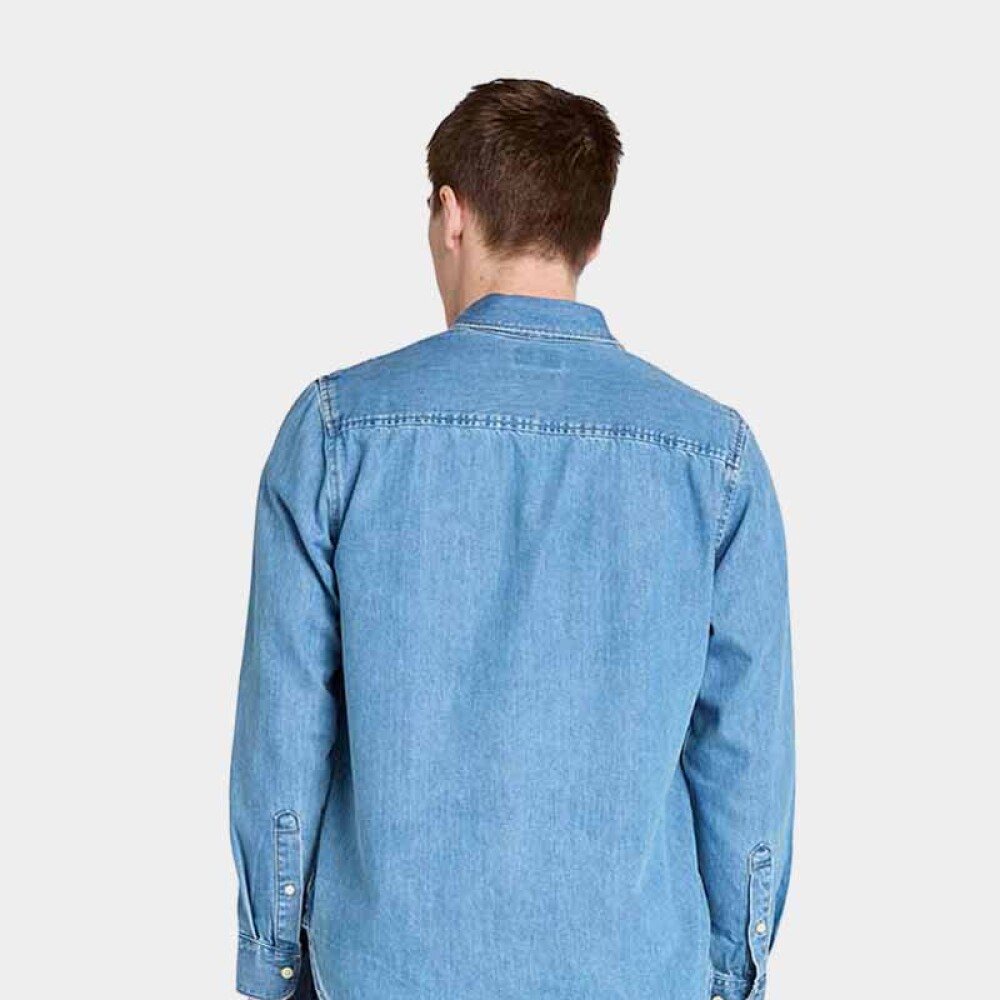 Camisa Denim Hombre Horizon Blue Wash