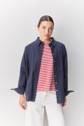 REMERA ALBIZI Blanco/Rojo