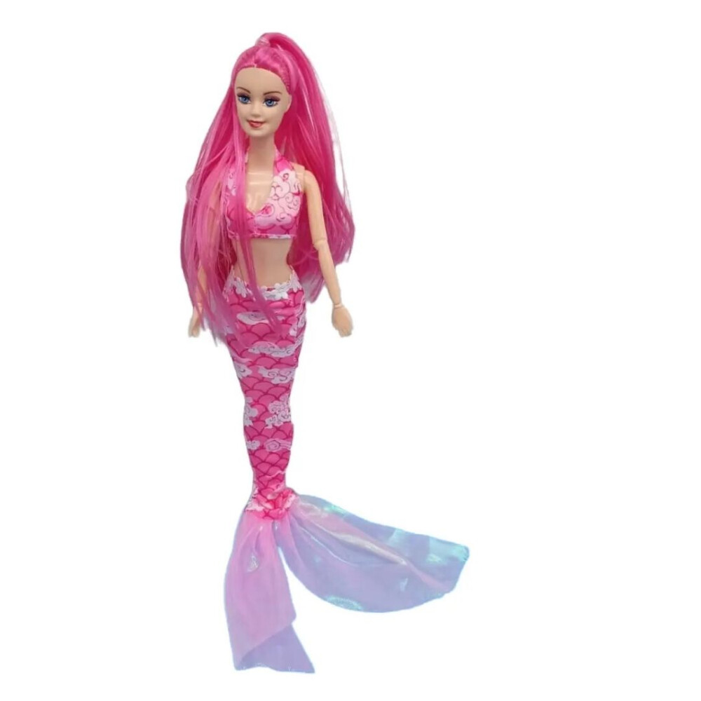 Muñeca Sirena Articulada Sirena Rs