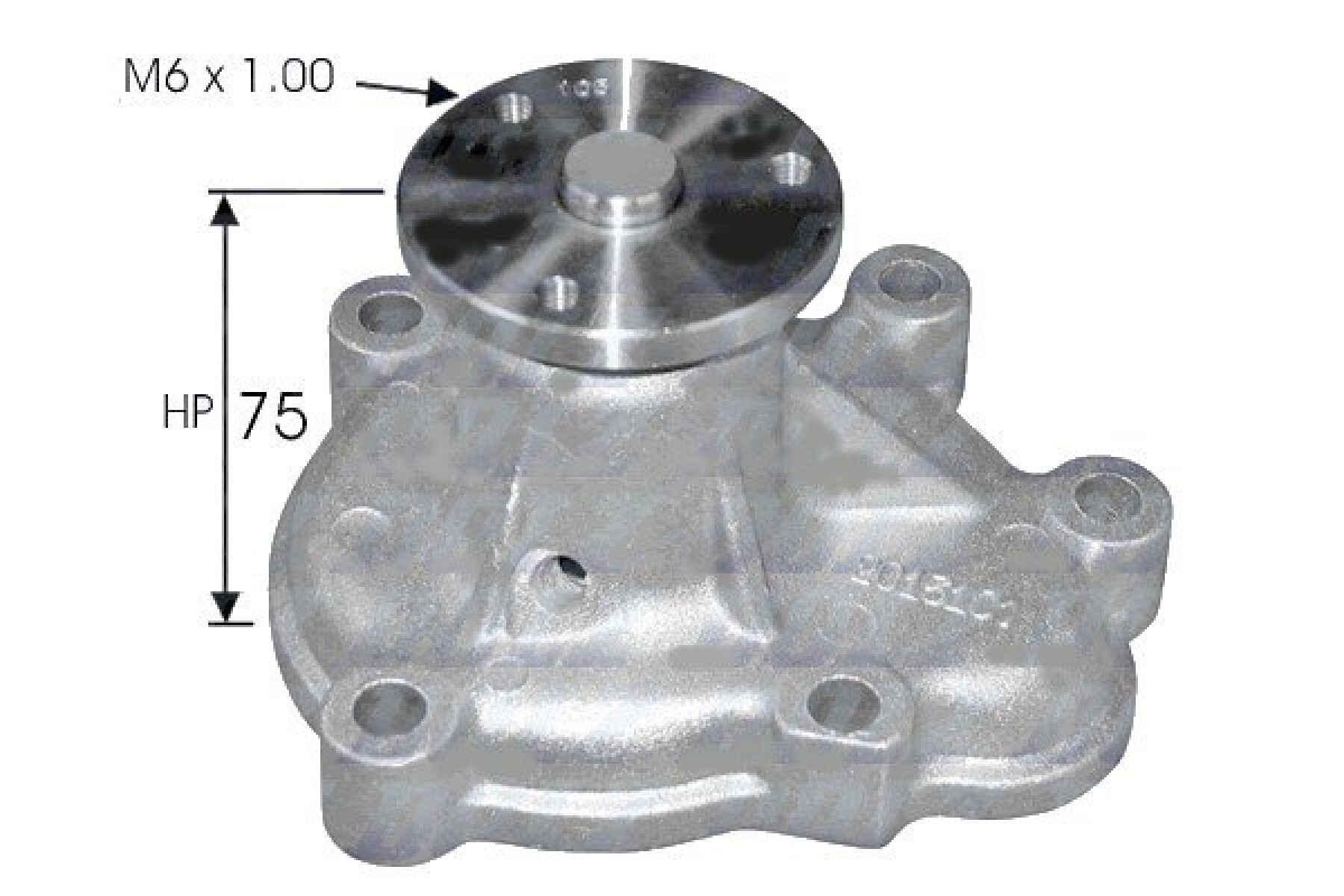 BOMBA AGUA CHEVROLET CORSA 2 MERIVA ASTRA VECTRA 1.7DTI - 